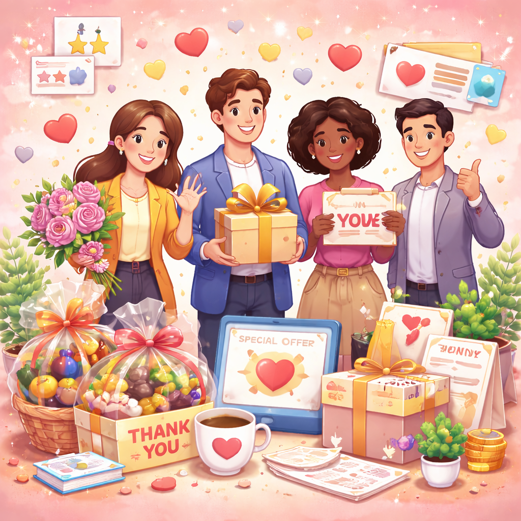 Showing love to clients